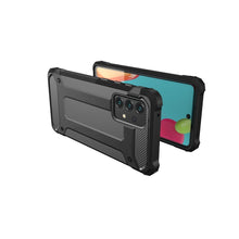 Заредете изображение във визуализатора на галерията – Hybrid Armor Case Tough Rugged Cover for Samsung Galaxy A52s 5G / A52 5G / A52 4G blue - TopMag
