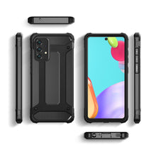 Заредете изображение във визуализатора на галерията – Hybrid Armor Case Tough Rugged Cover for Samsung Galaxy A52s 5G / A52 5G / A52 4G golden - TopMag
