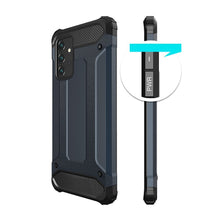 Заредете изображение във визуализатора на галерията – Hybrid Armor Case Tough Rugged Cover for Samsung Galaxy A72 4G black - TopMag
