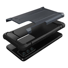 Заредете изображение във визуализатора на галерията – Hybrid Armor Case Tough Rugged Cover for Samsung Galaxy A72 4G black - TopMag
