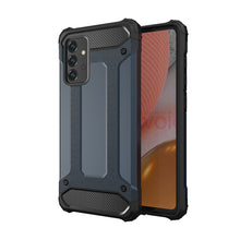 Заредете изображение във визуализатора на галерията – Hybrid Armor Case Tough Rugged Cover for Samsung Galaxy A72 4G blue - TopMag
