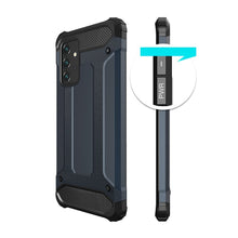 Заредете изображение във визуализатора на галерията – Hybrid Armor Case Tough Rugged Cover for Samsung Galaxy A72 4G blue - TopMag
