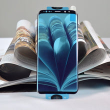 Заредете изображение във визуализатора на галерията – 3D Edge Nano Flexi Glass Hybrid Full Screen Protector with frame for Samsung Galaxy S21 Ultra 5G transparent - TopMag
