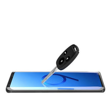 Заредете изображение във визуализатора на галерията – 3D Edge Nano Flexi Glass Hybrid Full Screen Protector with frame for Samsung Galaxy S21 Ultra 5G transparent - TopMag
