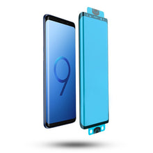 Заредете изображение във визуализатора на галерията – 3D Edge Nano Flexi Glass Hybrid Full Screen Protector with frame for Samsung Galaxy S21 Ultra 5G transparent - TopMag
