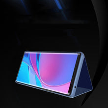 Заредете изображение във визуализатора на галерията – Clear View Case cover for Oppo Reno 4 blue - TopMag
