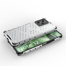 Заредете изображение във визуализатора на галерията – Honeycomb case for Xiaomi Redmi Note 12 5G / Poco X5 5G armored hybrid cover black
