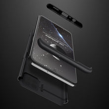Заредете изображение във визуализатора на галерията – GKK 360 Protection Case Front and Back Case Full Body Cover Oppo A73 black - TopMag
