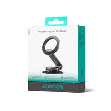 Заредете изображение във визуализатора на галерията – Joyroom Magnetic Car Phone Holder on Dashboard Black(JR-ZS373)
