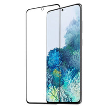 Заредете изображение във визуализатора на галерията – Dux Ducis 9D Tempered Glass Tough Screen Protector Full Coveraged with Frame for Samsung Galaxy S21 5G black (case friendly) - TopMag
