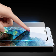 Заредете изображение във визуализатора на галерията – Dux Ducis 9D Tempered Glass Tough Screen Protector Full Coveraged with Frame for Samsung Galaxy S21 5G black (case friendly) - TopMag
