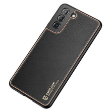 Заредете изображение във визуализатора на галерията – Dux Ducis Yolo elegant case made of soft TPU and PU leather for Samsung Galaxy S21+ 5G (S21 Plus 5G) black - TopMag
