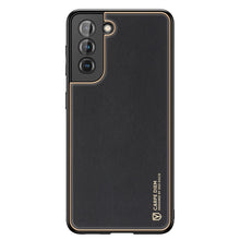 Заредете изображение във визуализатора на галерията – Dux Ducis Yolo elegant case made of soft TPU and PU leather for Samsung Galaxy S21 5G black - TopMag
