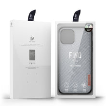 Заредете изображение във визуализатора на галерията – Dux Ducis Fino case covered with nylon material for iPhone 11 Pro gray - TopMag
