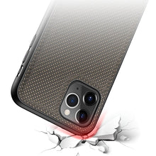 Заредете изображение във визуализатора на галерията – Dux Ducis Fino case covered with nylon material for iPhone 11 Pro Max green - TopMag
