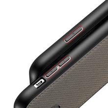 Заредете изображение във визуализатора на галерията – Dux Ducis Fino case covered with nylon material for iPhone 11 Pro Max green - TopMag
