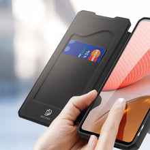 Заредете изображение във визуализатора на галерията – DUX DUCIS Skin X Bookcase type case for Samsung Galaxy A72 4G black - TopMag
