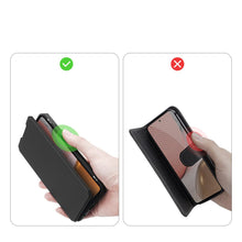 Заредете изображение във визуализатора на галерията – DUX DUCIS Skin X Bookcase type case for Samsung Galaxy A72 4G black - TopMag
