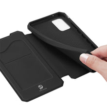 Заредете изображение във визуализатора на галерията – DUX DUCIS Skin X Bookcase type case for Samsung Galaxy A72 4G black - TopMag
