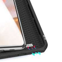 Заредете изображение във визуализатора на галерията – DUX DUCIS Skin X Bookcase type case for Samsung Galaxy A72 4G black - TopMag
