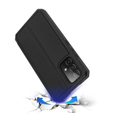 Заредете изображение във визуализатора на галерията – DUX DUCIS Skin X Bookcase type case for Samsung Galaxy A52s 5G / A52 5G / A52 4G / A52s black - TopMag
