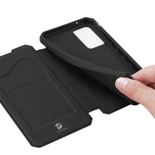 Заредете изображение във визуализатора на галерията – DUX DUCIS Skin X Bookcase type case for Samsung Galaxy A52s 5G / A52 5G / A52 4G / A52s black - TopMag

