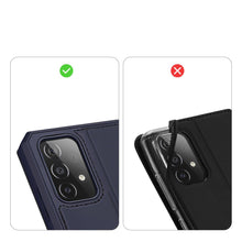 Заредете изображение във визуализатора на галерията – DUX DUCIS Skin X Bookcase type case for Samsung Galaxy A52s 5G / A52 5G / A52 4G / A52s blue - TopMag
