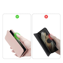 Заредете изображение във визуализатора на галерията – DUX DUCIS Skin X Bookcase type case for Samsung Galaxy S21 Ultra 5G pink - TopMag
