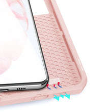 Заредете изображение във визуализатора на галерията – DUX DUCIS Skin X Bookcase type case for Samsung Galaxy S21+ 5G (S21 Plus 5G) pink - TopMag
