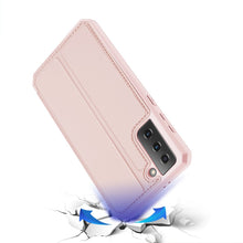 Заредете изображение във визуализатора на галерията – DUX DUCIS Skin X Bookcase type case for Samsung Galaxy S21 5G pink - TopMag
