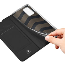 Заредете изображение във визуализатора на галерията – DUX DUCIS Skin Pro Bookcase type case for Samsung Galaxy A02s EU black - TopMag

