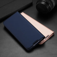 Заредете изображение във визуализатора на галерията – DUX DUCIS Skin Pro Bookcase type case for Samsung Galaxy A02s EU blue - TopMag
