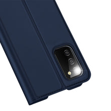 Заредете изображение във визуализатора на галерията – DUX DUCIS Skin Pro Bookcase type case for Samsung Galaxy A02s EU blue - TopMag
