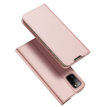 Заредете изображение във визуализатора на галерията – DUX DUCIS Skin Pro Bookcase type case for Samsung Galaxy A02s EU pink - TopMag
