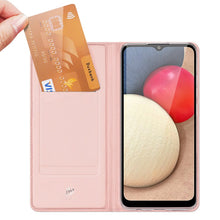 Заредете изображение във визуализатора на галерията – DUX DUCIS Skin Pro Bookcase type case for Samsung Galaxy A02s EU pink - TopMag

