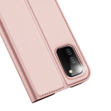 Заредете изображение във визуализатора на галерията – DUX DUCIS Skin Pro Bookcase type case for Samsung Galaxy A02s EU pink - TopMag
