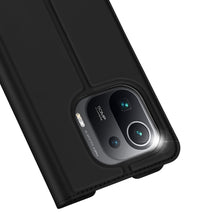 Заредете изображение във визуализатора на галерията – DUX DUCIS Skin Pro Bookcase type case for Xiaomi Mi 11 Pro black - TopMag
