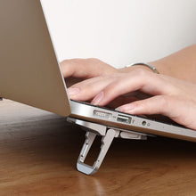 Заредете изображение във визуализатора на галерията – Nillkin Bolster Plus laptop stand, stick-on base grey (2 pieces)
