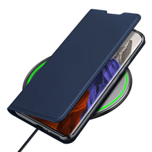 Заредете изображение във визуализатора на галерията – DUX DUCIS Skin Pro Bookcase type case for Xiaomi Mi 11 Pro blue - TopMag
