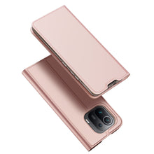 Заредете изображение във визуализатора на галерията – DUX DUCIS Skin Pro Bookcase type case for Xiaomi Mi 11 Pro pink - TopMag
