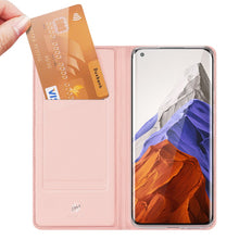 Заредете изображение във визуализатора на галерията – DUX DUCIS Skin Pro Bookcase type case for Xiaomi Mi 11 Pro pink - TopMag
