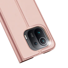 Заредете изображение във визуализатора на галерията – DUX DUCIS Skin Pro Bookcase type case for Xiaomi Mi 11 Pro pink - TopMag
