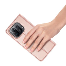 Заредете изображение във визуализатора на галерията – DUX DUCIS Skin Pro Bookcase type case for Xiaomi Mi 11 Pro pink - TopMag

