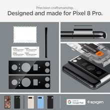 Заредете изображение във визуализатора на галерията – CAMERA COVER Spigen OPTIK.TR ”EZ FIT” CAMERA PROTECTOR 2-PACK GOOGLE PIXEL 8 PRO BLACK
