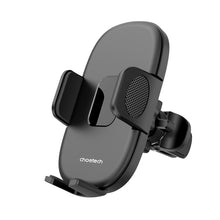 Заредете изображение във визуализатора на галерията – Choetech car air vent clip clamp black (H066)
