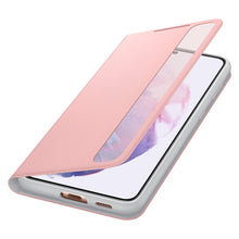Заредете изображение във визуализатора на галерията – Samsung Smart Clear View Standing Cover with Intelligent Display and antimicrobial coating for Samsung Galaxy S21+ 5G (S21 Plus 5G) pink (EF-ZG996CPEGEE) - TopMag
