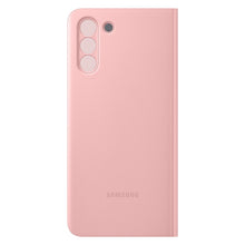 Заредете изображение във визуализатора на галерията – Samsung Smart Clear View Standing Cover with Intelligent Display and antimicrobial coating for Samsung Galaxy S21+ 5G (S21 Plus 5G) pink (EF-ZG996CPEGEE) - TopMag

