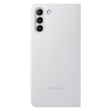 Заредете изображение във визуализатора на галерията – Samsung LED View Cover with LED display for Samsung Galaxy S21+ 5G (S21 Plus 5G) grey (EF-NG996PJEGEE) - TopMag

