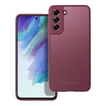 Заредете изображение във визуализатора на галерията – Roar matte glass гръб за samsung galaxy s21 fe 5g claret
