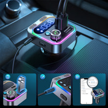 Заредете изображение във визуализатора на галерията – Joyroom JR-CL16 48W Car Wireless FM Transmitter-Black
